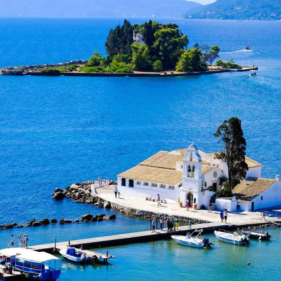 Spiros Corfu Apartment Kanálion Exteriér fotografie